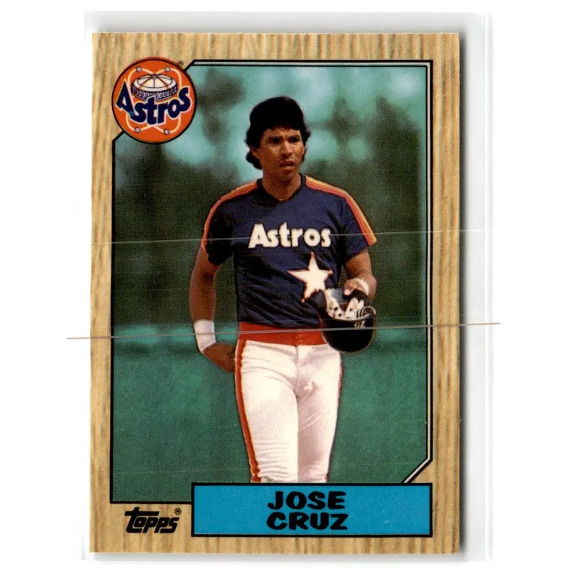 1987 Topps Tiffany Jose Cruz #670