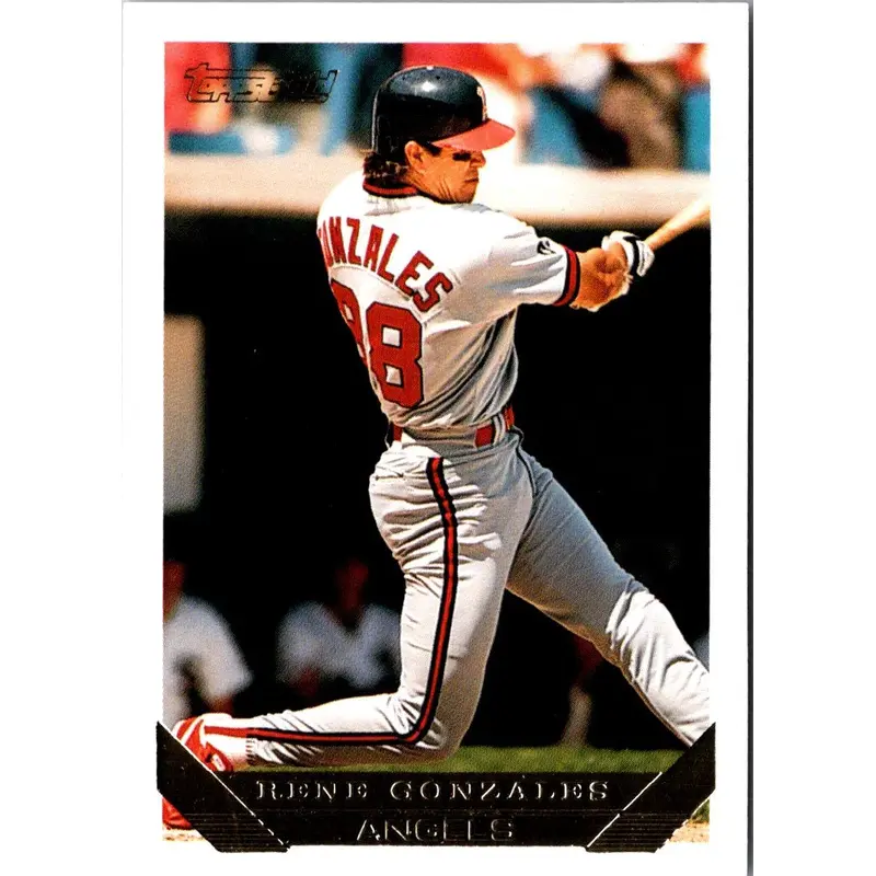 1993 Topps Gold Rene Gonzales #266