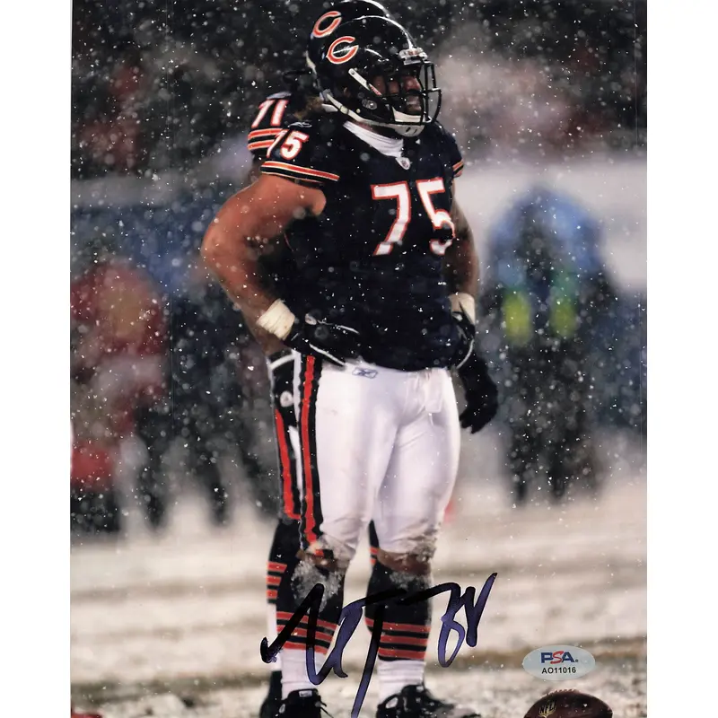 Matt Toeaina signed 8x10 photo PSA/DNA Autographed Bears