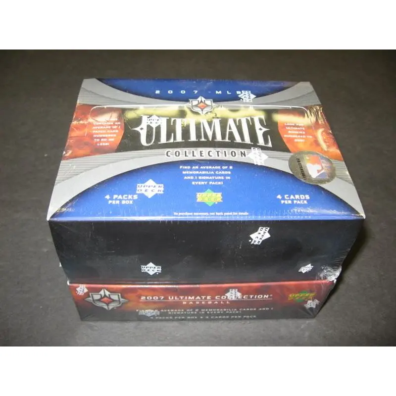 2007 Upper Deck Ultimate Collections Baseball Box (Hobby)
