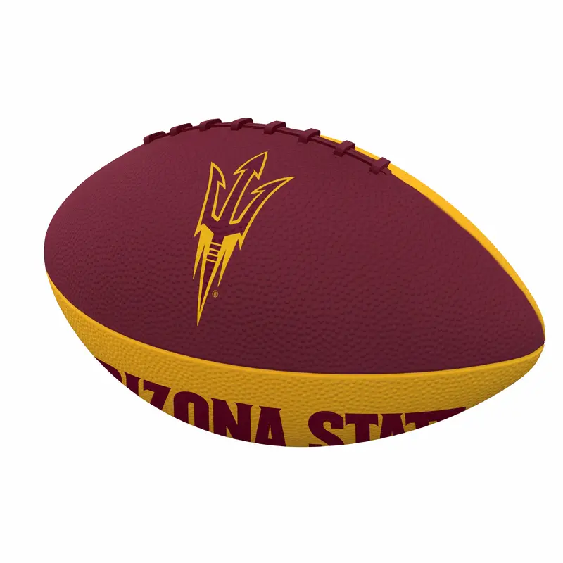 AZ State Pinwheel Junior Size Rubber Football