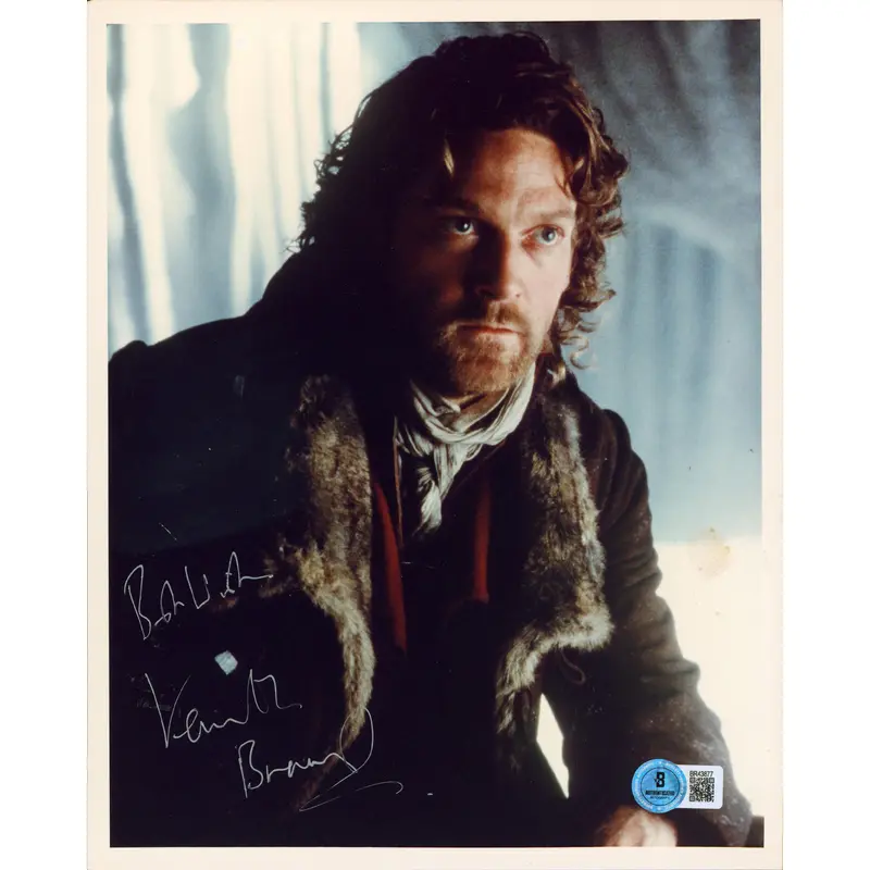 Kenneth Branagh Henry V "Best Wishes" Authentic Signed 8x10 Photo BAS #BR43877