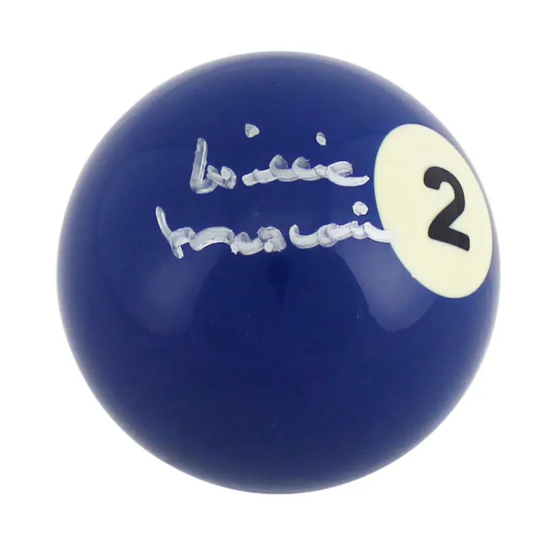 Willie Mosconi Authentic Signed Billiards Pool #2 Ball Autographed PSA #Y43981