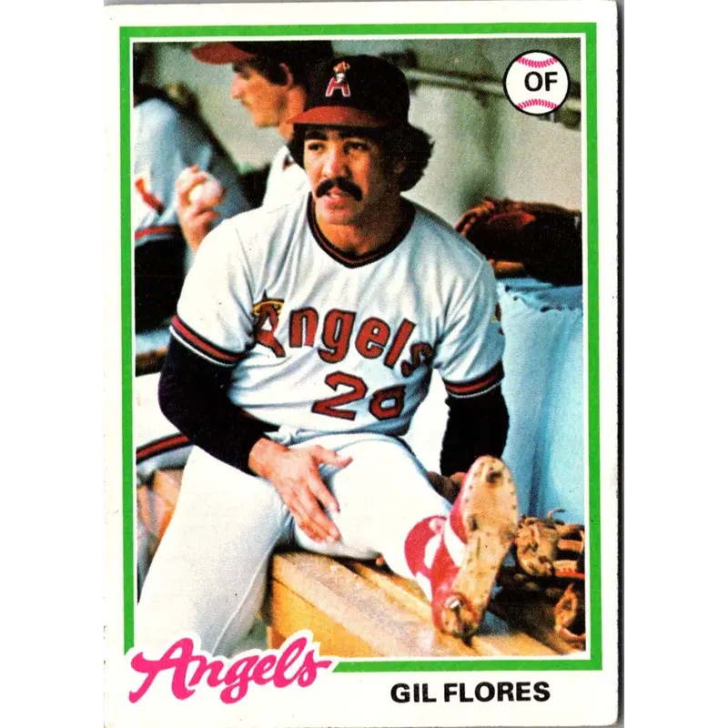 1978 Topps Gil Flores #268 Rookie