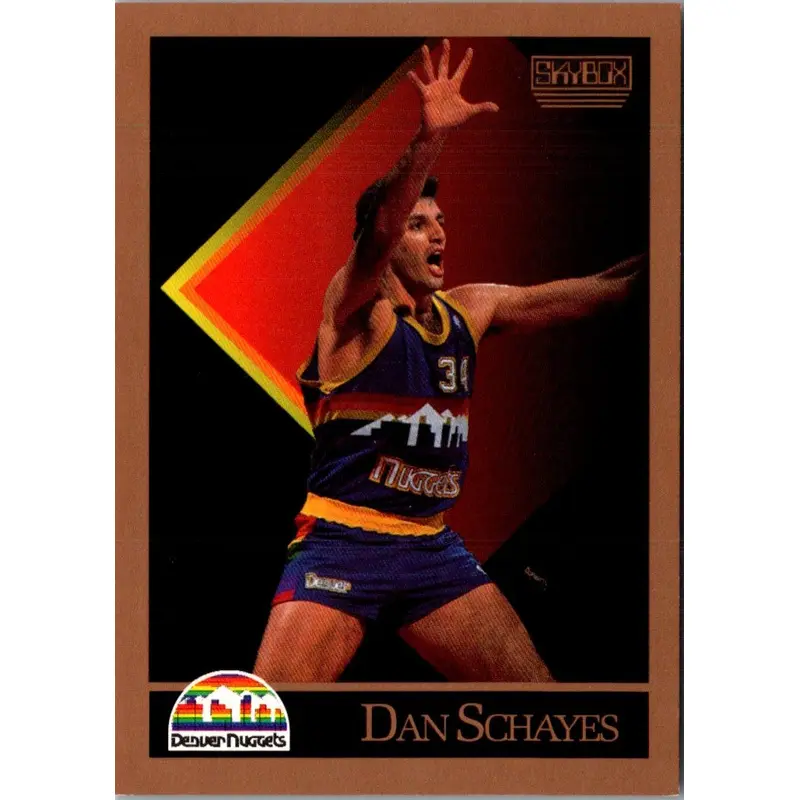 1990 SkyBox Dan Schayes #81