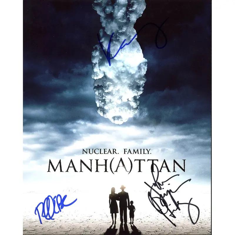 Manhattan Cast (3) Hickey, Brosnahan & Herbers Signed 8X10 Photo PSA/DNA #Y06766