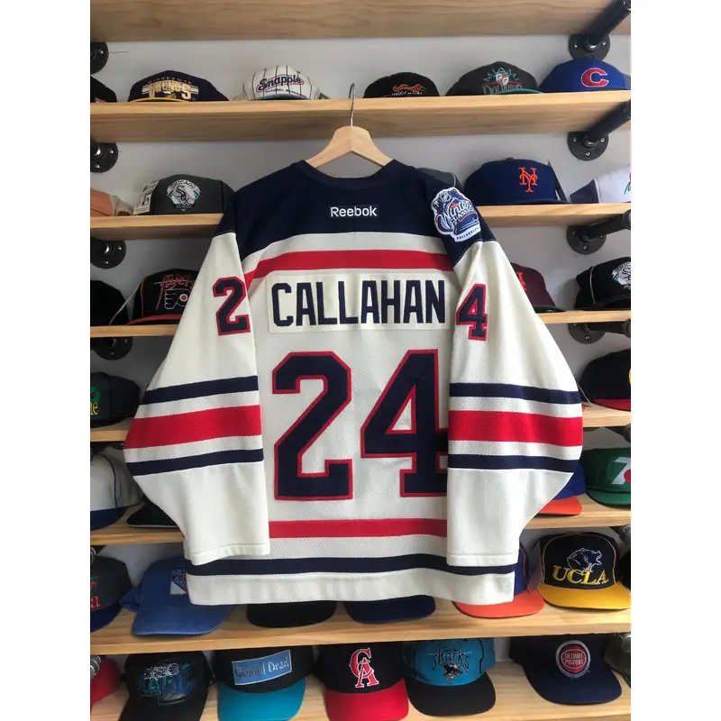 2012 Reebok New York Rangers Ryan Callahan Winter Classic Jersey Size Large