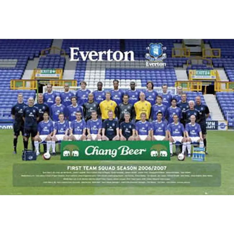 Everton FC Team Portrait 2005/06 - GB Posters