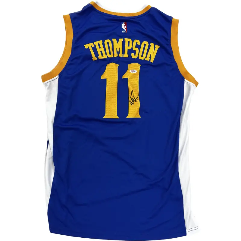 Klay Thompson signed jersey PSA/DNA Golden State Warriors Autographed