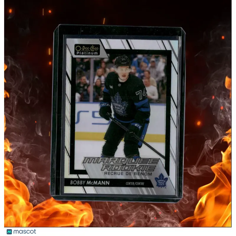 2023-24 O-Pee-Chee Platinum Bobby McMann Rainbow Marquee Rookie #255