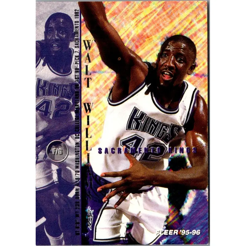 1995 Fleer European Walt Williams #165