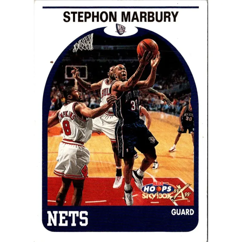 1999 Hoops Decade Stephon Marbury #54