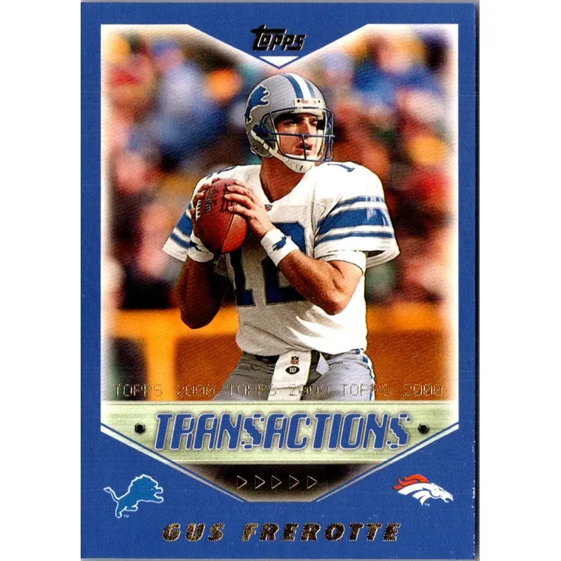 2000 Topps Gus Frerotte #317