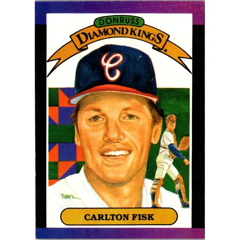 1989 Donruss Super Diamond Kings Carlton Fisk #7