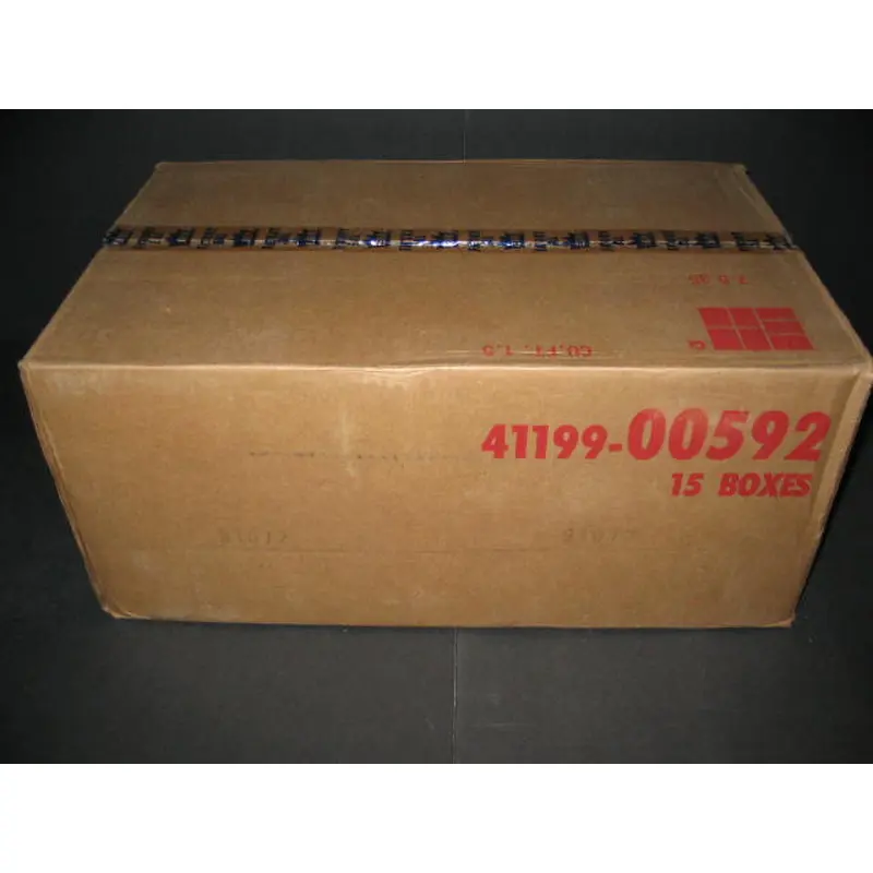 1989 Fleer Baseball Factory Set Case (Hobby) (15 Sets) (Authenticate)