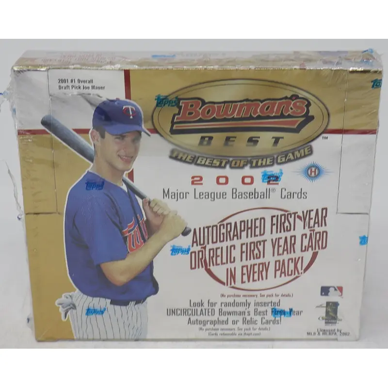 2002 Bowman's Best Baseball Box (Hobby) (10/5)
