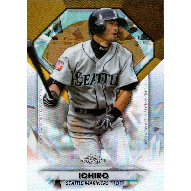 2022 Topps Chrome Update Diamond Greats Die-Cuts Ichiro #DGC-48