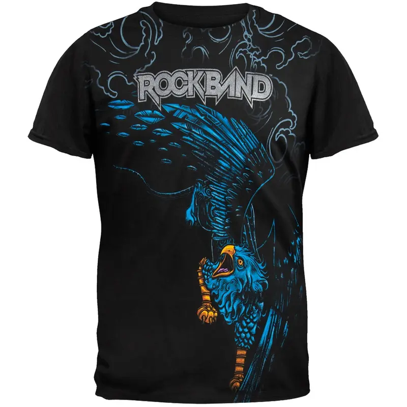 Rockband - Eagle Storm Logo T-Shirt