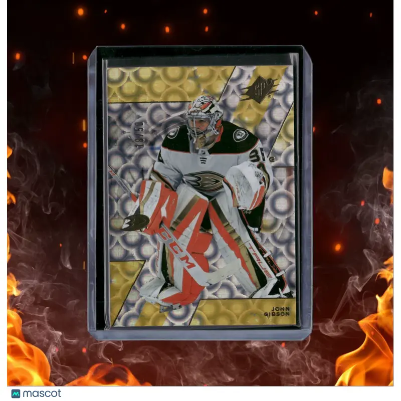 2023-24 Upper Deck SPx John Gibson Grand Finale 18/50 #53