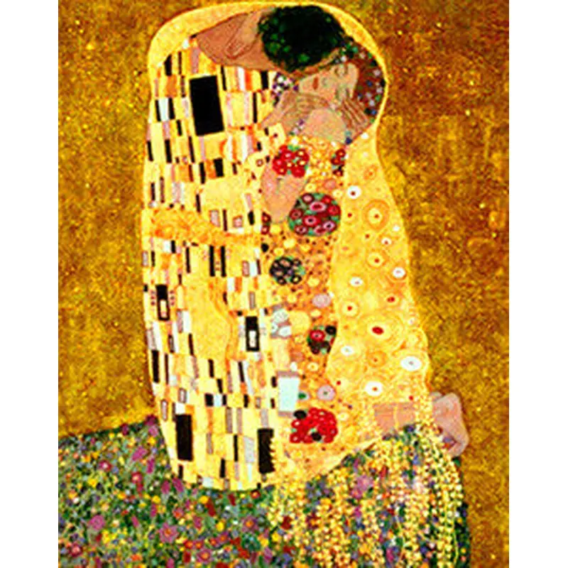 Der Kuss (The Kiss) by Gustav Klimt 16x20 Art Print - Eurographics