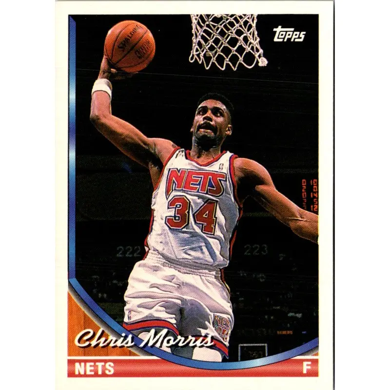 1993 Stadium Club Frequent Flyer Points Chris Morris #1