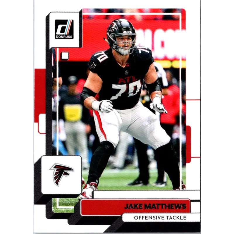 2022 Donruss Red Press Proof Jake Matthews #226