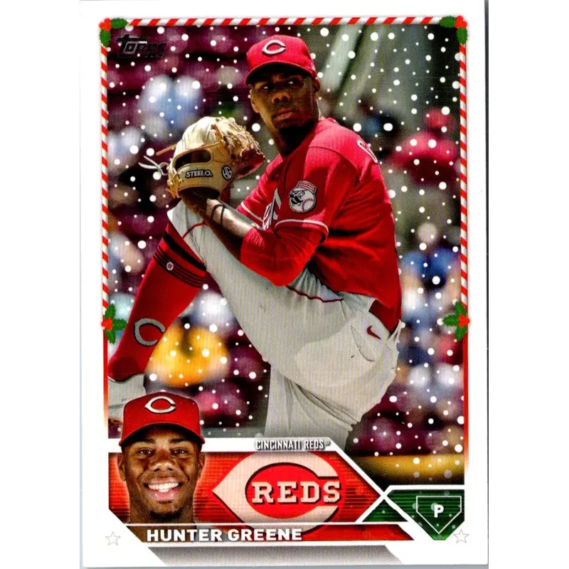2023 Topps Holiday Hunter Greene #H13