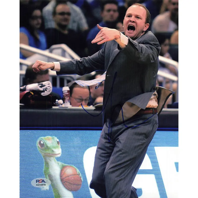 Lawrence Frank signed 8x10 photo PSA/DNA Autographed Coach
