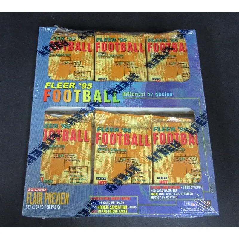 1995 Fleer Football Box (Magazine)
