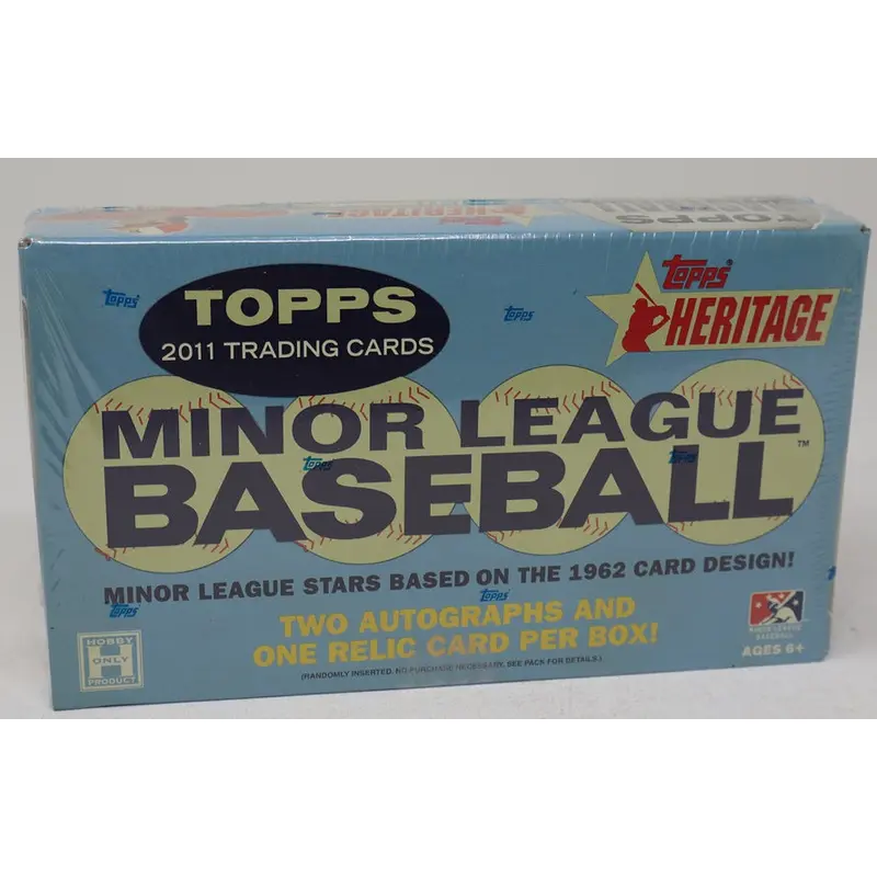 2011 Topps Heritage Minor League Baseball Box (Hobby) (24/9)
