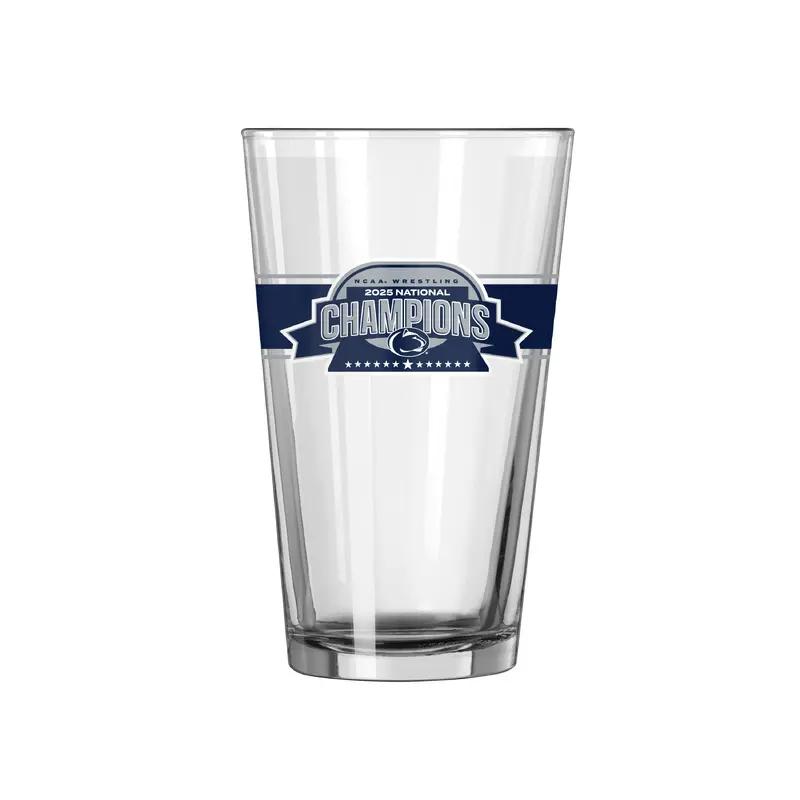 2025 Mens Wrestling Champions 16oz Pint Glass