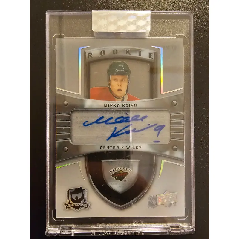 2019-20 Upper Deck Clear Cut - Rookie Tribute Autos Mikko Koivu #RT-MK