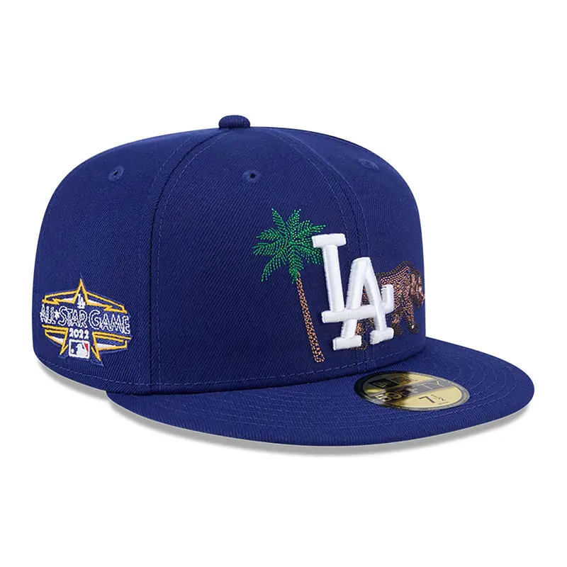 New Era - 59FIFTY Fitted Cap - Los Angeles Dodgers - State Stitch - OTC