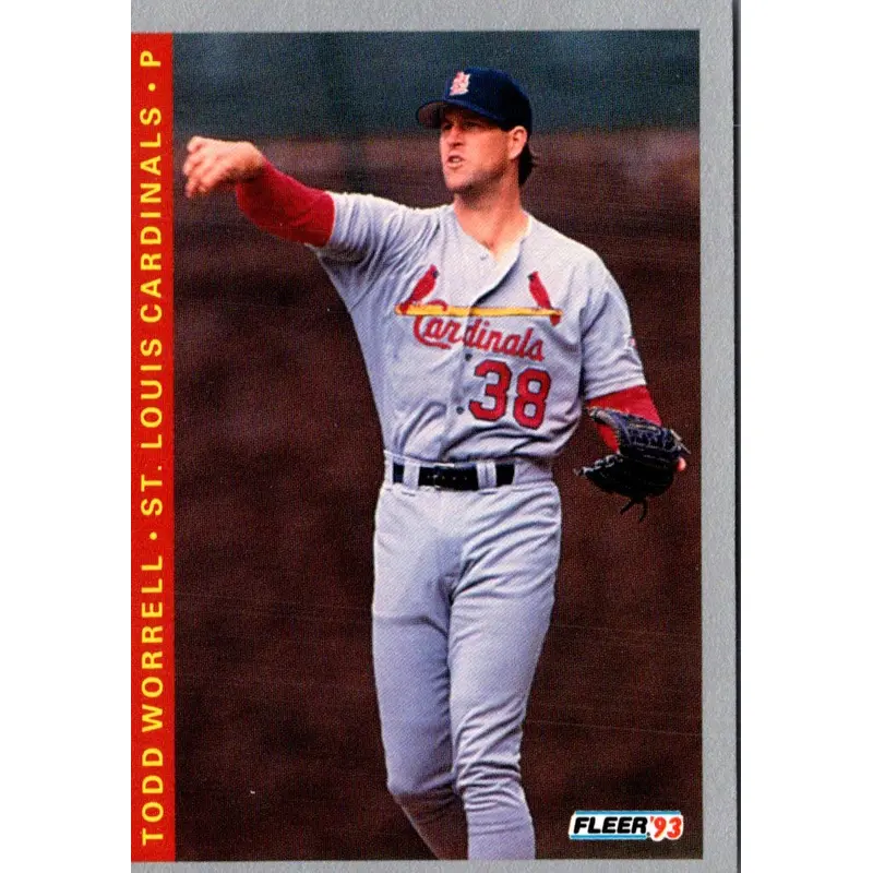 1993 Fleer Todd Worrell #135