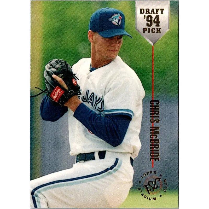 1994 Stadium Club Draft Picks Chris McBride #42