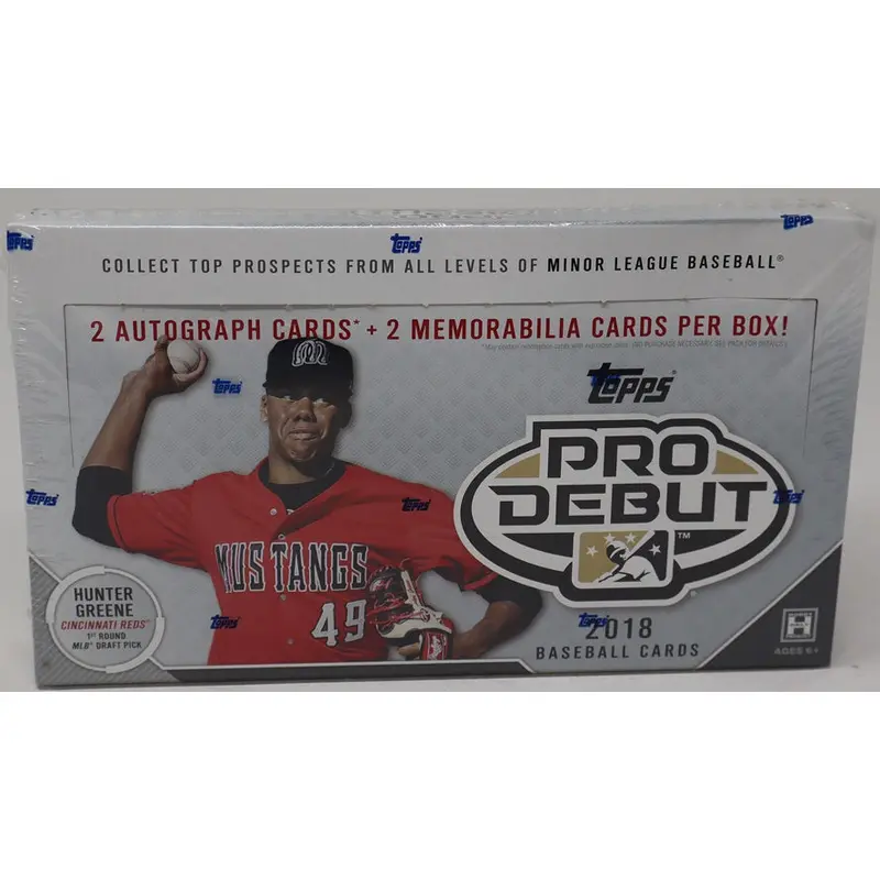 2018 Topps Pro Debut Baseball Box (Hobby) (24/8)