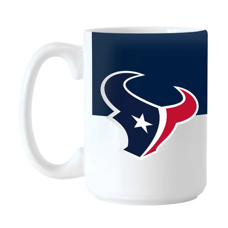 Houston Texans 15oz Colorblock Sublimated Mug