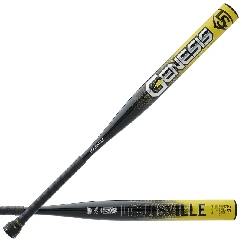 2025 Louisville Slugger Genesis Neon Series 1 Piece Balanced 13" Slo-Pitch Bat