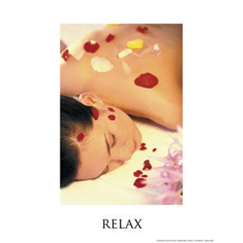 Spa Series "Relax" Inspirational Poster Print - Fitnus Corp.