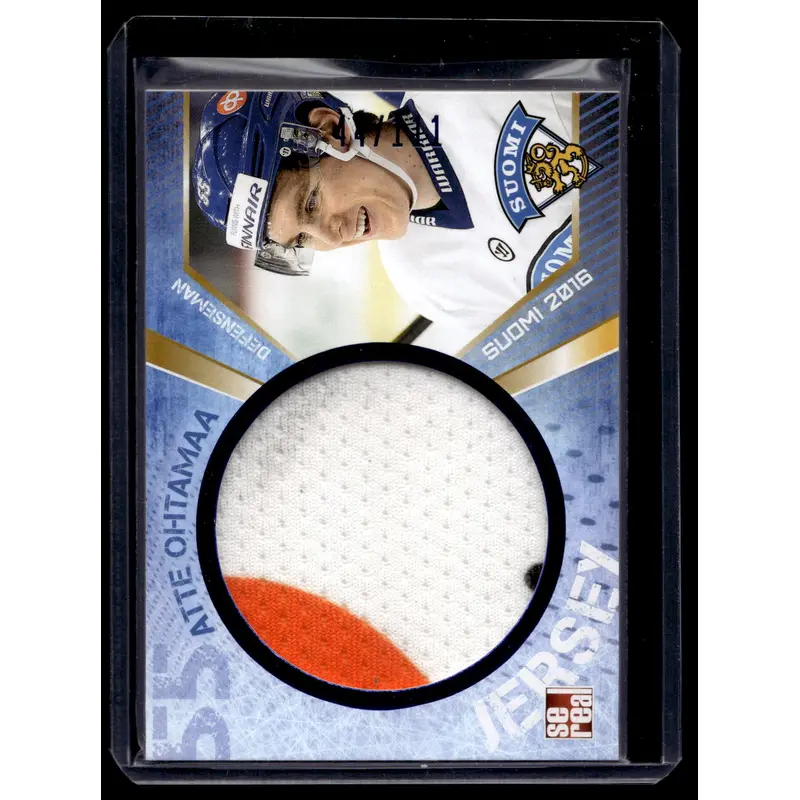 2016 Sereal Team Finland Jerseys - Atte Ohtamaa #FIN-JER-009 /111