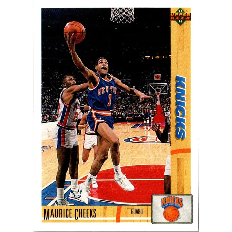 1991 Upper Deck Maurice Cheeks #281