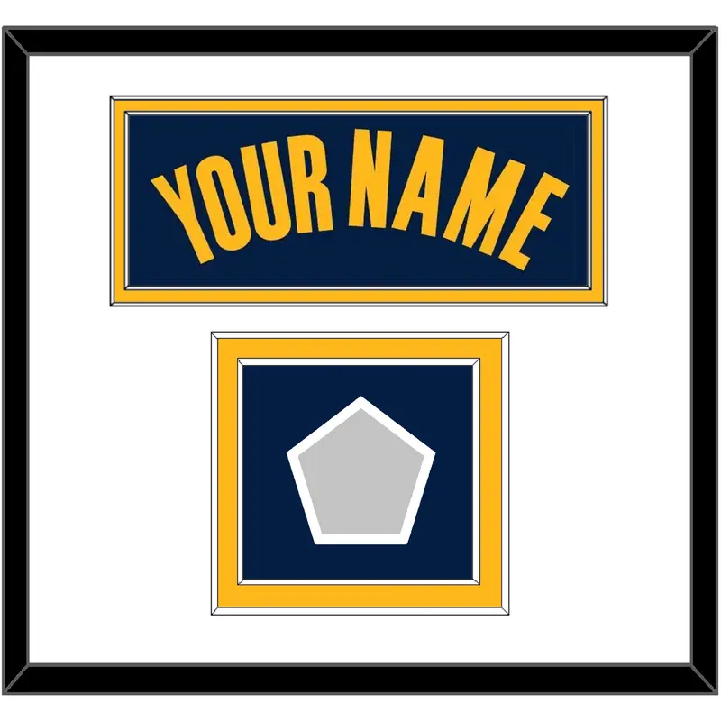 Cleveland Name & Champions Patch - Alternate Blue (2014-2017) - Double Mat 2