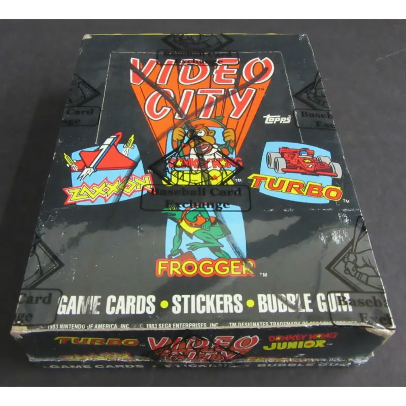 1983 Topps Video City Unopened Wax Box (BBCE)