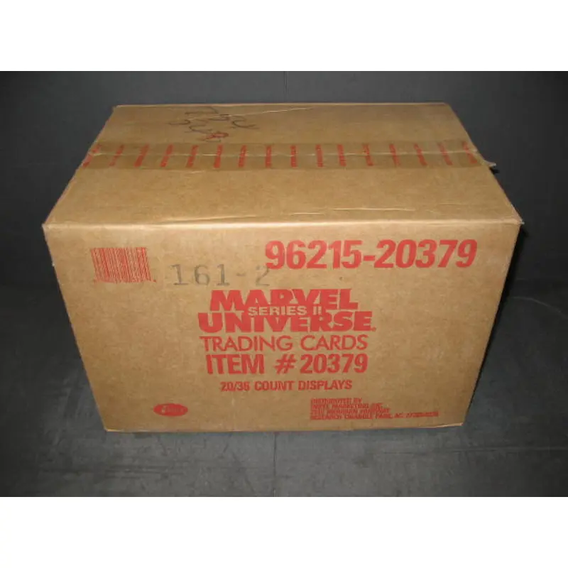 1991 Impel Marvel Universe Series 2 Case (20 Box) (Sealed)