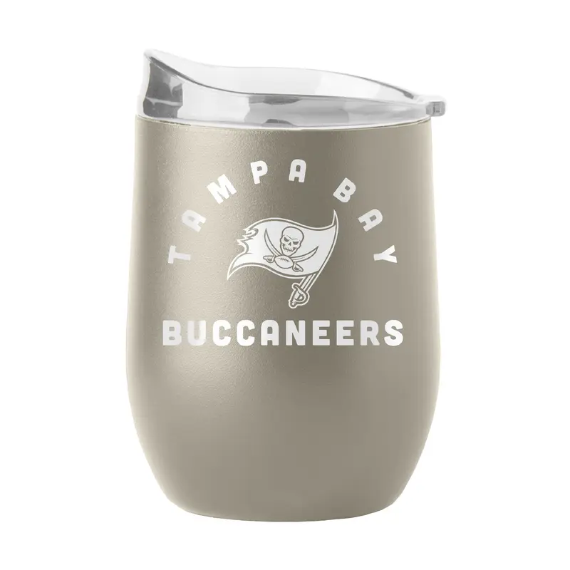 Tampa Bay Buccaneers 16oz Archway Powder Coat Curved Bev