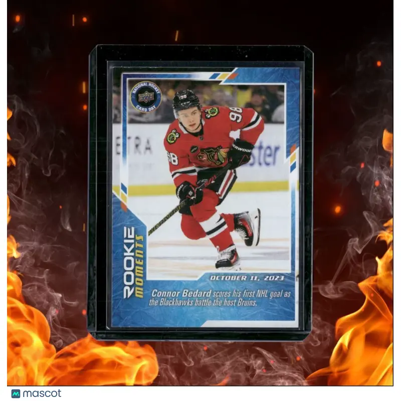 2024-25 Upper Deck National Hockey Card Day Connor Bedard Moments (J) Rookie