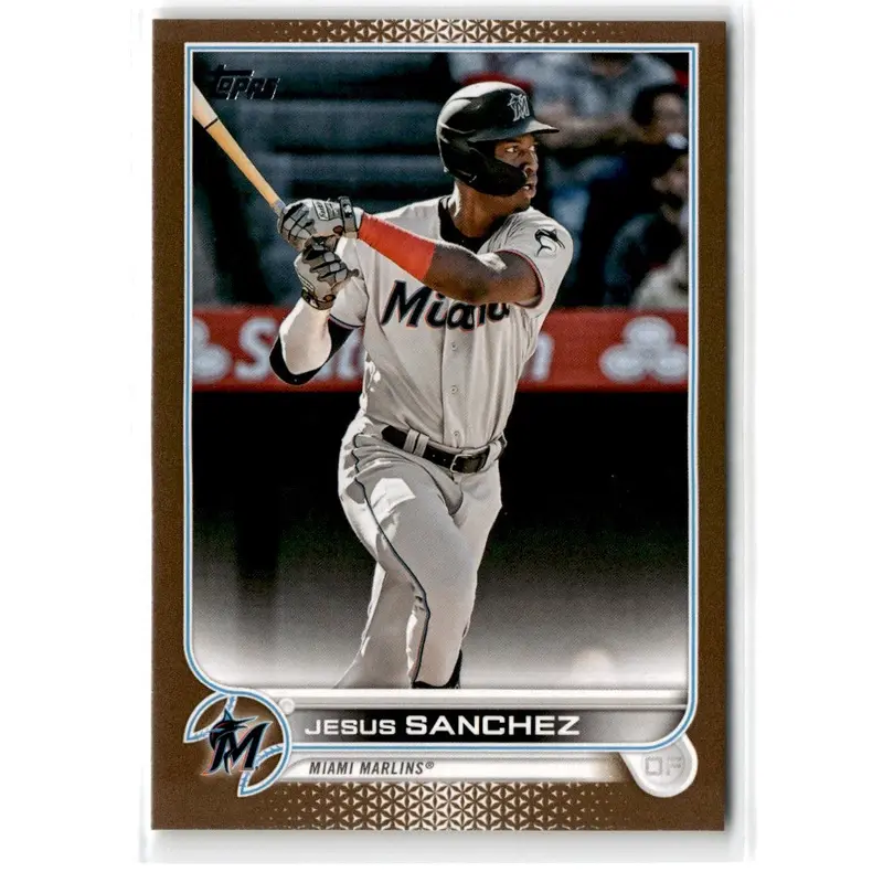 2022 Topps Update Gold Jesus Sanchez #US197 0375/2022
