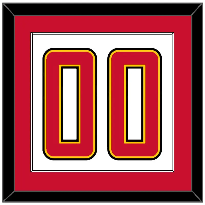 Maryland Basketball Number - Home White (2013-2015) - Single Mat 1