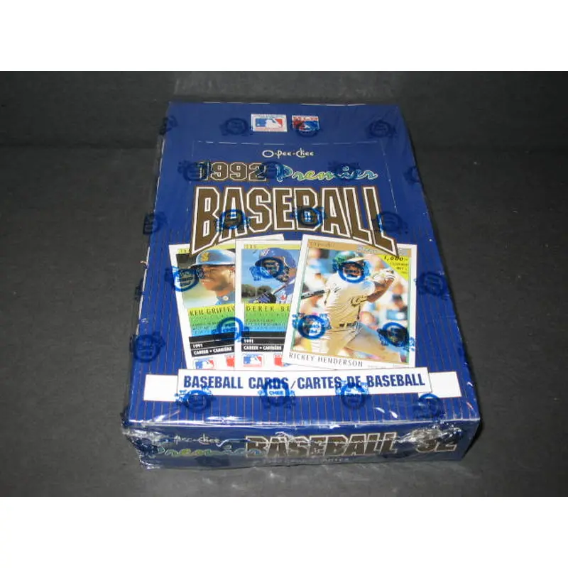 1992 OPC O-Pee-Chee Premier Baseball Box