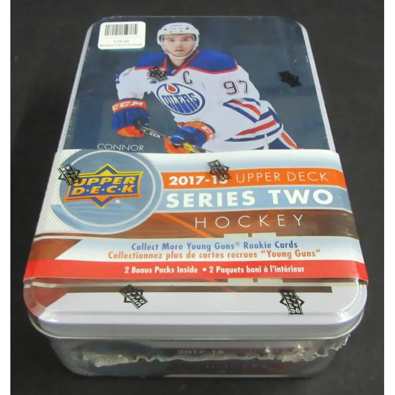 2017/18 Upper Deck Hockey Series 2 Box Tin (12/8)